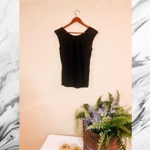 Ann Taylor Loft black blouse